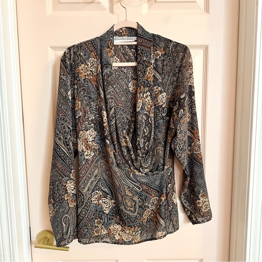 Vintage Paisley JH Collectibles top